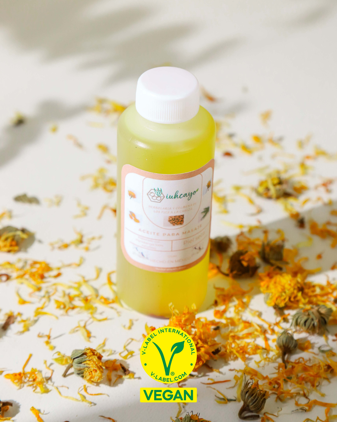 Aceite para masaje piel seca