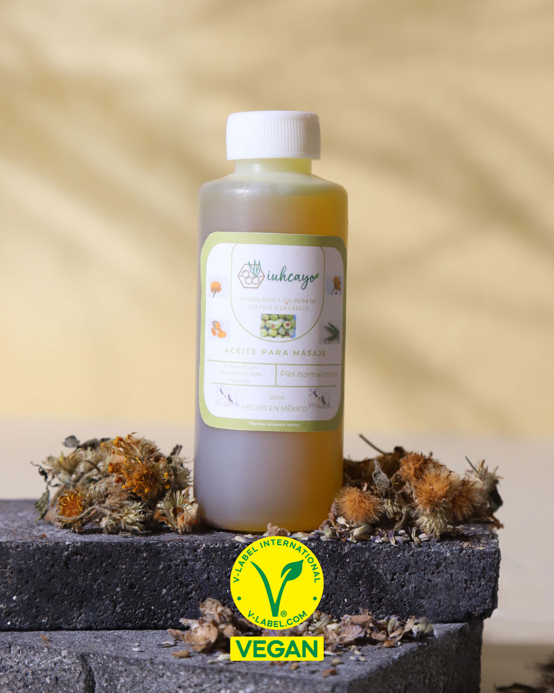 Aceite para masaje piel mixta/normal